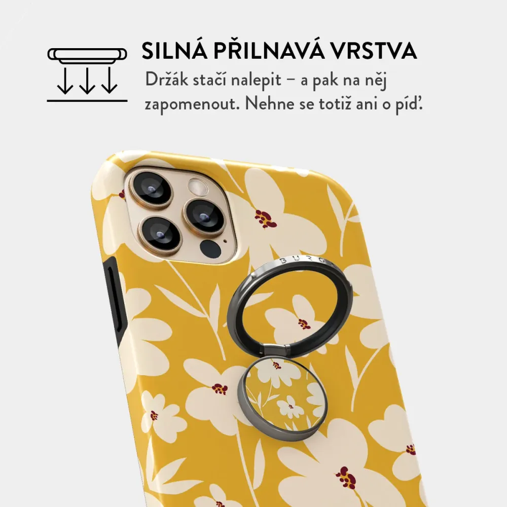 Sunday Market - Nalepovací držák na prst Antracitova