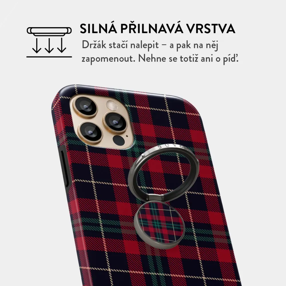Sweater Weather - Nalepovací držák na prst Antracitova