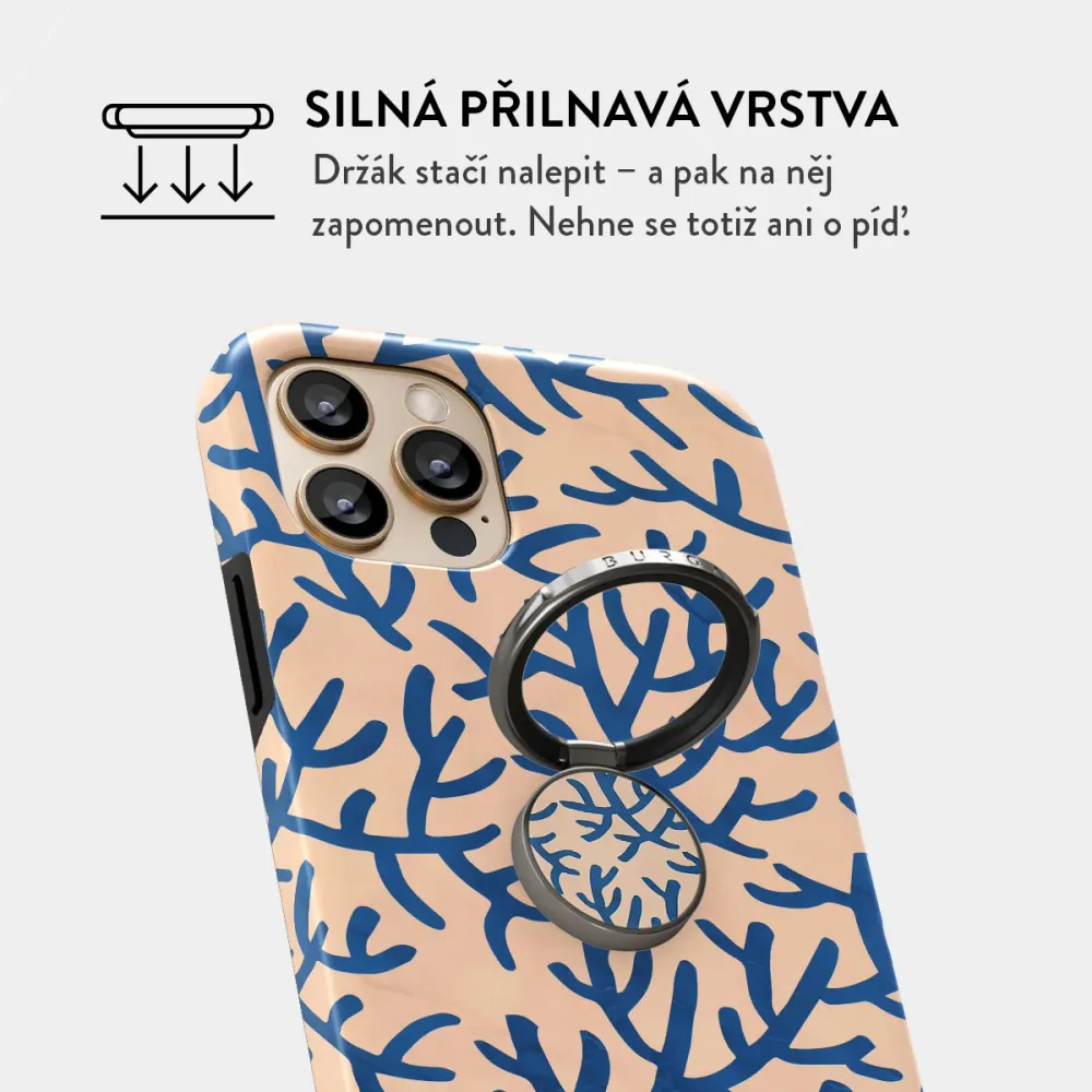 Vitamin Sea - Nalepovací držák na prst Antracitova