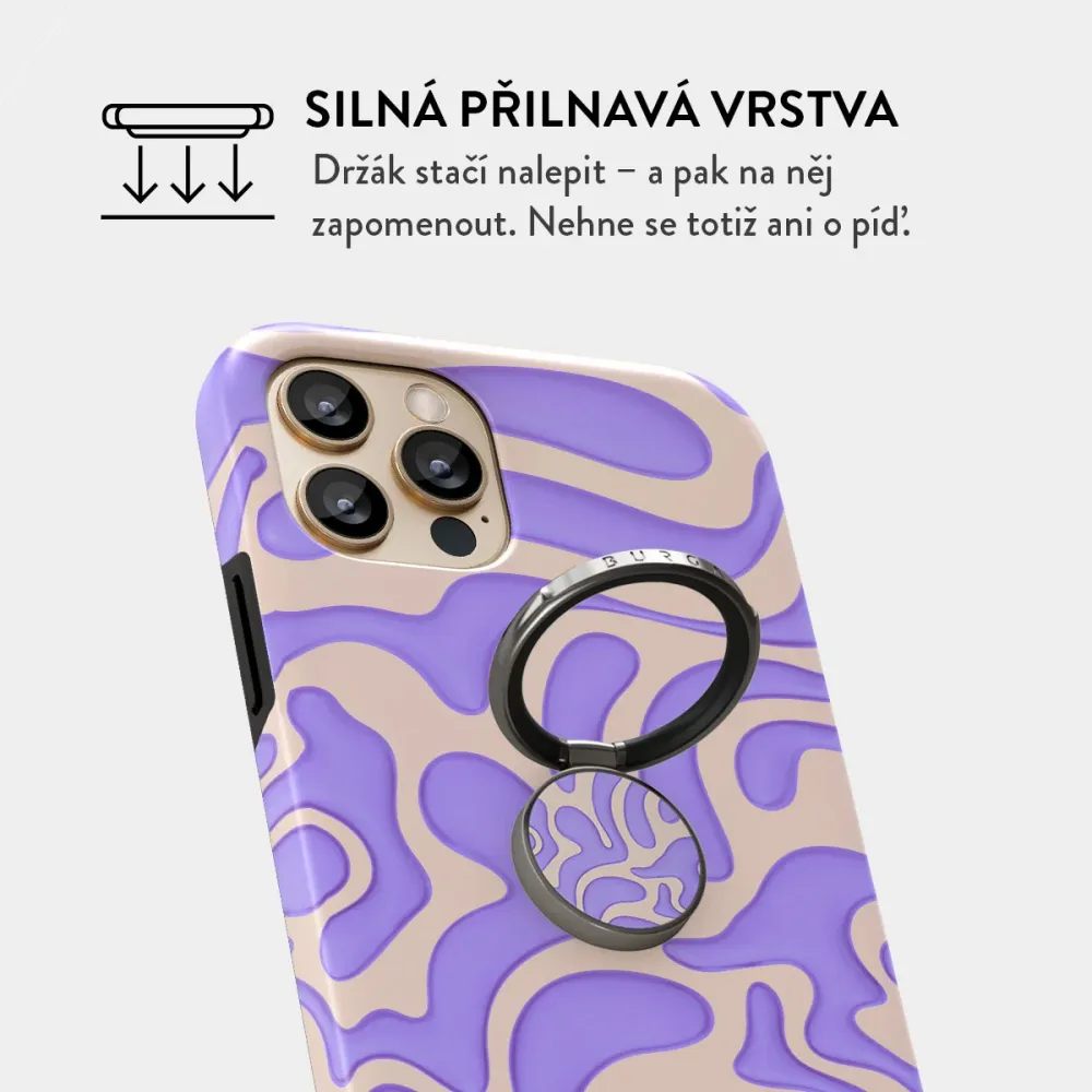 Y2Kool - Nalepovací držák na prst Antracitova