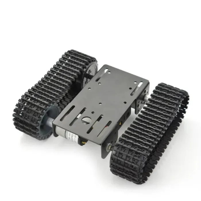 Arduino podvozek pro sledovaný robot Černý Gladiátor Tank Kit ROB0153 DFRobot