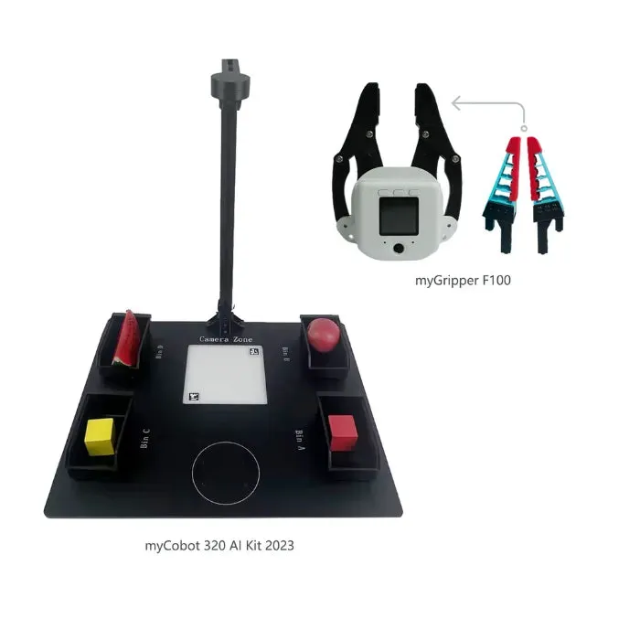 Elephant Robotics AI 3D vizuální sada pro robotické paže myCobot 320 s kamerou