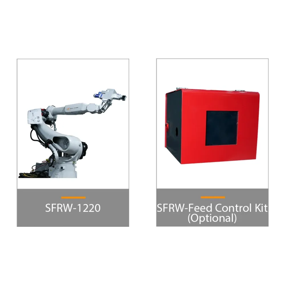 Série SFRW-1220 Dlouhý dosah vysoká nosnost laserového svařovacího robota Sky Fire Laser