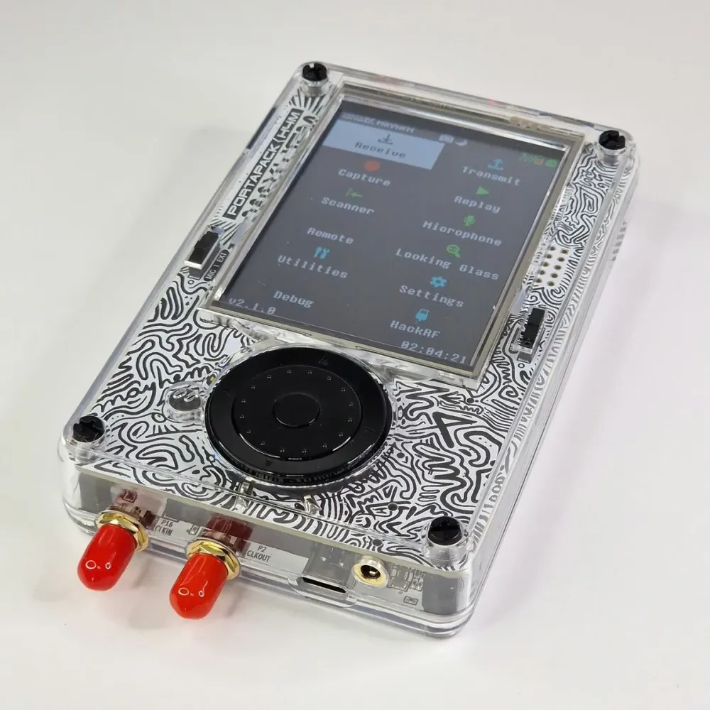 HackRF One s PortaPack H4M Mayhem - kompletní sada