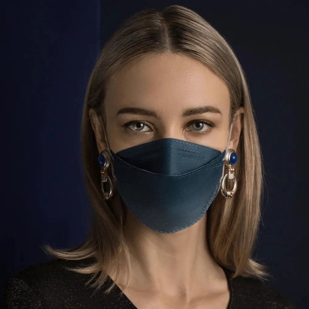Altruan Designer Gesichtsmaske Partikelfiltrierend (FFP2-Standard) | Packung (10 Masken) Retro