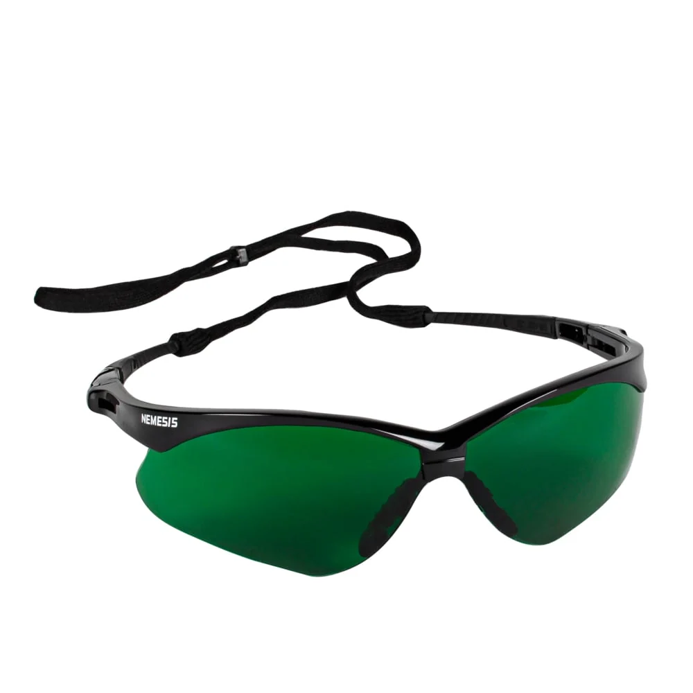 Kleenguard® V30 NEMESIS ™ safety glasses - IRUV 3.0 Subjects / Green - 1 Carton X 12 Glasses | Cardboard (1 box)