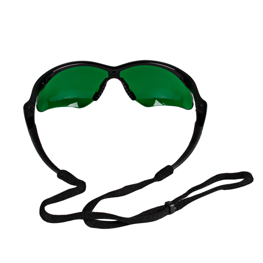 Kleenguard® V30 NEMESIS ™ safety glasses - IRUV 3.0 Subjects / Green - 1 Carton X 12 Glasses | Cardboard (1 box)