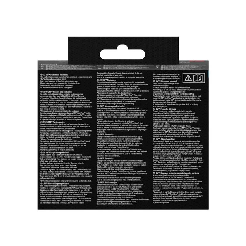 Masca de particule 3M ™ Cool Flow ™ 8812, FFP1, cu supapă, 3-pachet | Pachet (1 bucată)