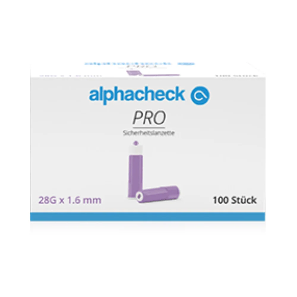 Adjustable Hard Hat Alphacheck PRO Sicherheitslanzetten, verschiedene Größen