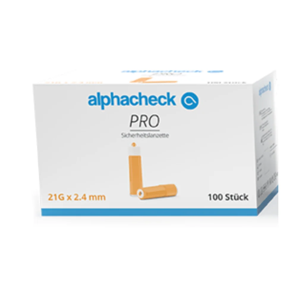 Adjustable Hard Hat Alphacheck PRO Sicherheitslanzetten, verschiedene Größen