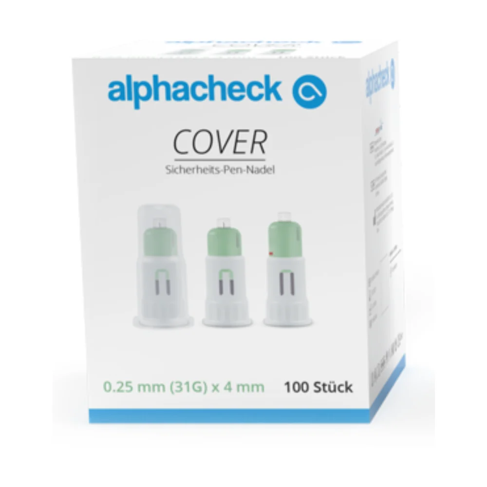 Alphacheck COVER Sicherheits-Pen-Nadeln, verschiedene Größen Mounting Hardware