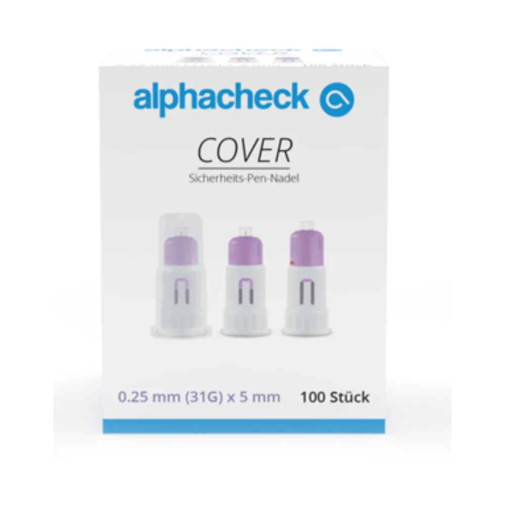 Alphacheck COVER Sicherheits-Pen-Nadeln, verschiedene Größen Mounting Hardware
