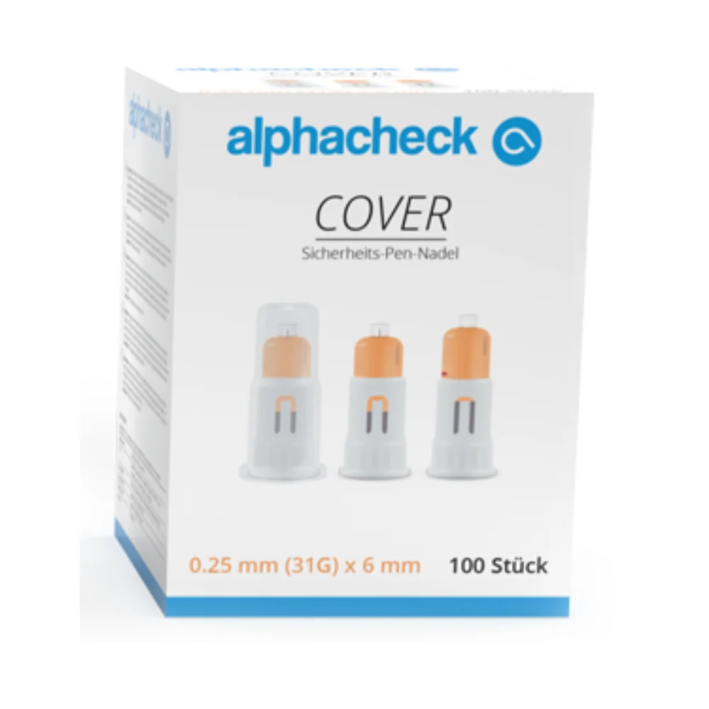 Alphacheck COVER Sicherheits-Pen-Nadeln, verschiedene Größen Mounting Hardware