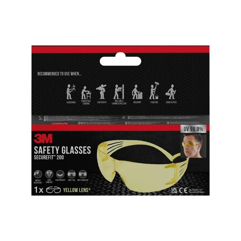 Nastavitelný popruh 3M™ SecureFit™ Schutzbrille 200
