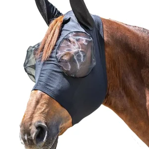 Puck masque anti-mouches avec fermeture éclair Black X-Full Construction Sites