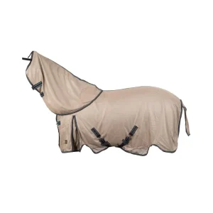 Retro coperta anti mosche Combo con collo staccabile Tan 155