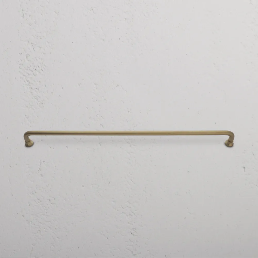 Sycamore Cabinet Handle Large - Antique Zlatý kov 1-Year Warranty