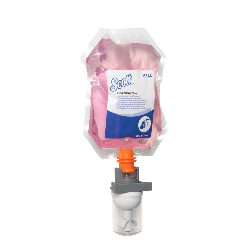 Soone Scott® Key ™ para uso diário - cassete / rosa / 200ml - 12 cassetes | Papelão (12 bolsa de doador)