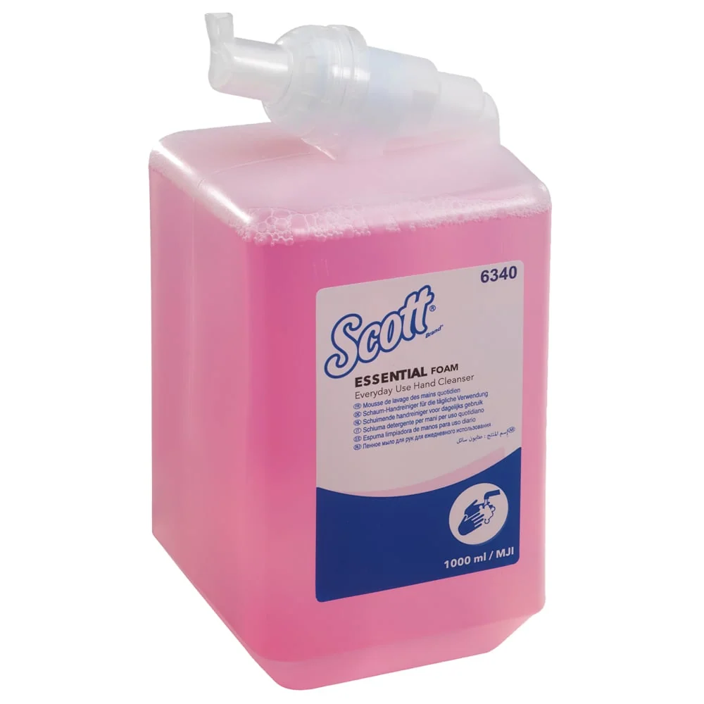 Soone Scott® Necessary ™ para uso diário - cassete / rosa / 1 ltr - 6 cassetes | Papelão (6 cartuchos)