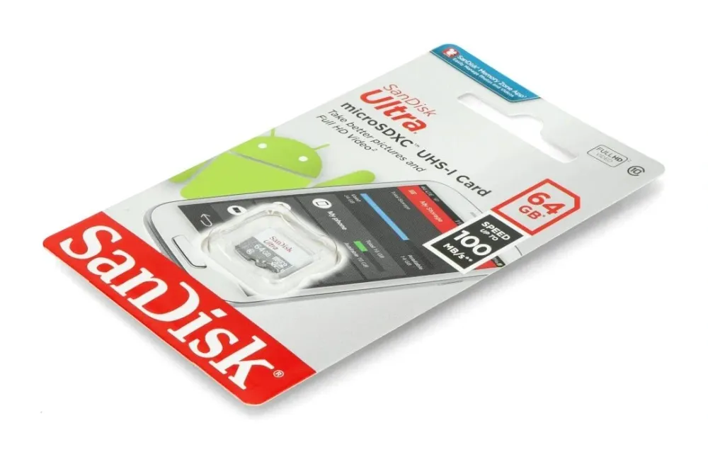 Paměťová karta SanDisk Ultra 533x microSD 64GB 100MB/s UHS-I class 10