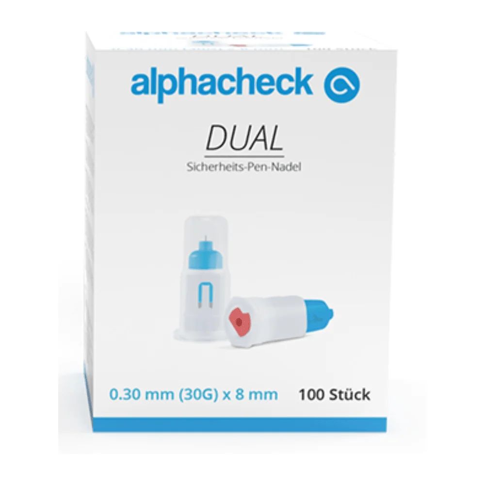Alphacheck PAIRED Sicherheits-Pen-Nadeln, verschiedene Größen