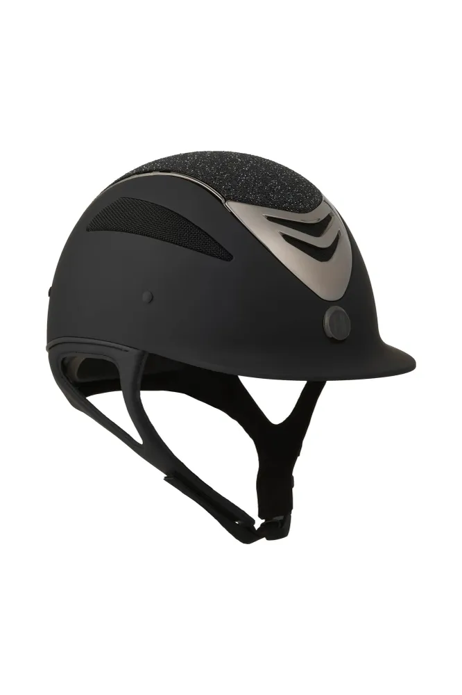 Defender Pro Glitter Shiny metal Casco da equitazione Black 2