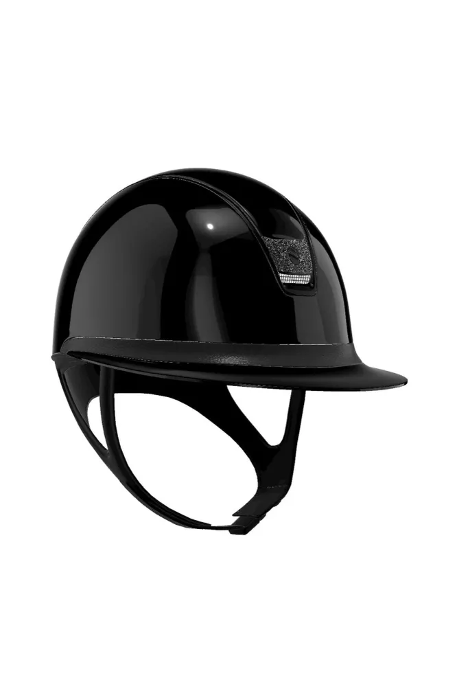 Miss Shield High-gloss con blasoni cristallo nero 2.0 Black M