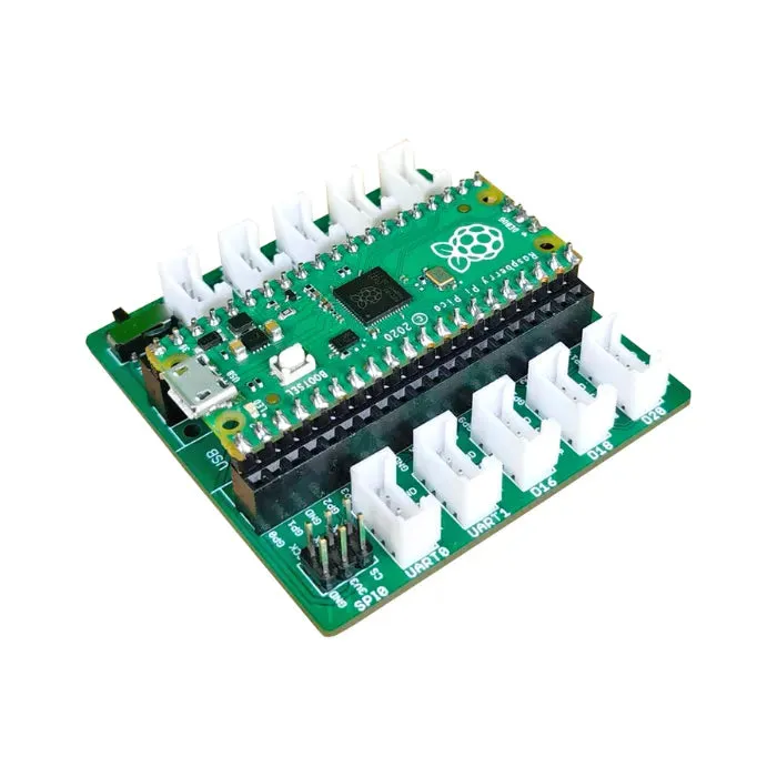 Seeed Studio Grove Shield pro Pi Pico se samičími konektory