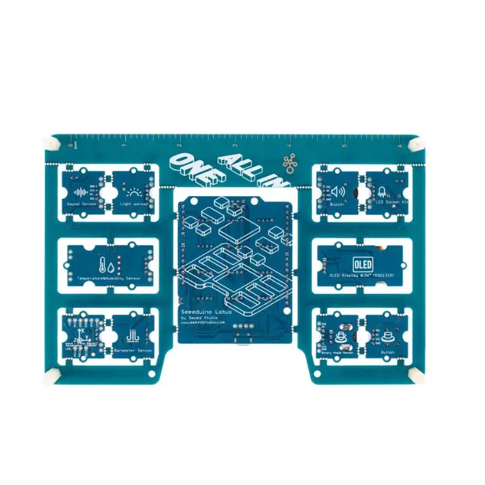 Seeed Studio Grove Začátečnická sada pro Arduino 10 senzorů 12 projektů