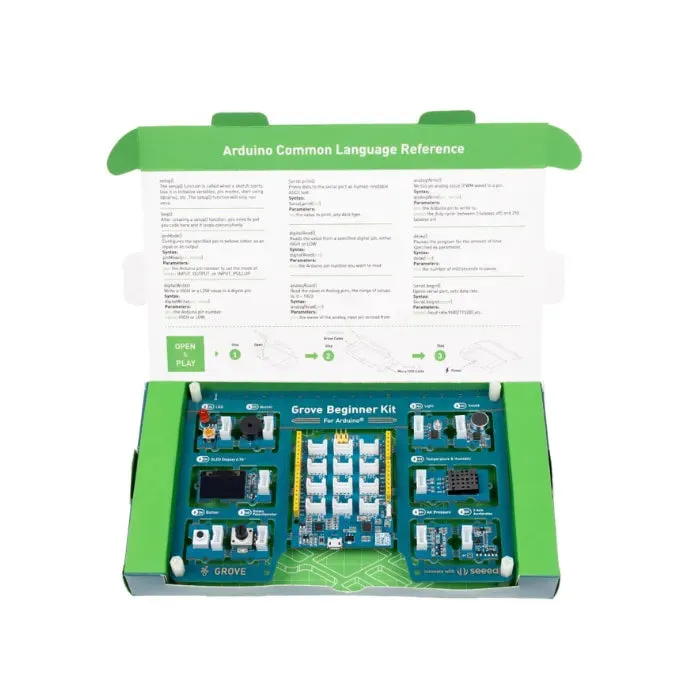 Seeed Studio Grove Začátečnická sada pro Arduino 10 senzorů 12 projektů