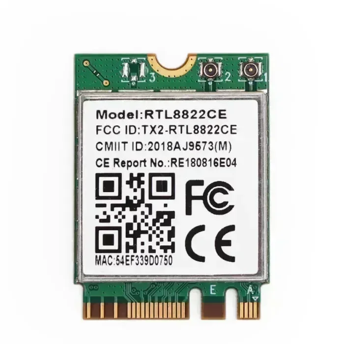Seeed Studio RTL8822CE bezdrátová síťová karta, 2,4G/5GHz dvoupásmové WiFi 5