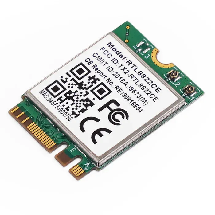 Seeed Studio RTL8822CE bezdrátová síťová karta, 2,4G/5GHz dvoupásmové WiFi 5