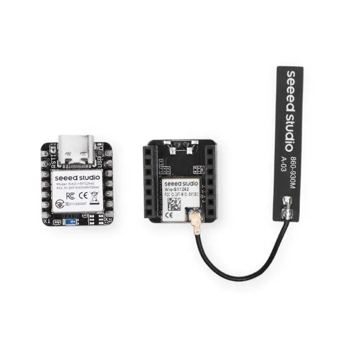 Seeed Studio XIAO nRF52840 & Wio-SX1262 sada pro Meshtastic