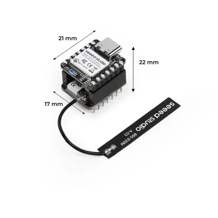 Seeed Studio XIAO nRF52840 & Wio-SX1262 sada pro Meshtastic