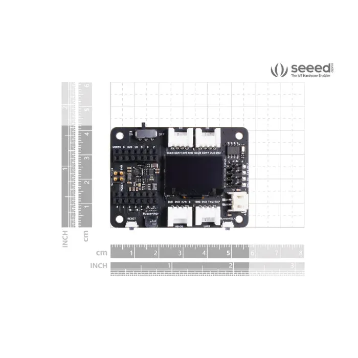 Základní rozšiřující deska Seeed Studio pro XIAO s Grove IIC / Uart