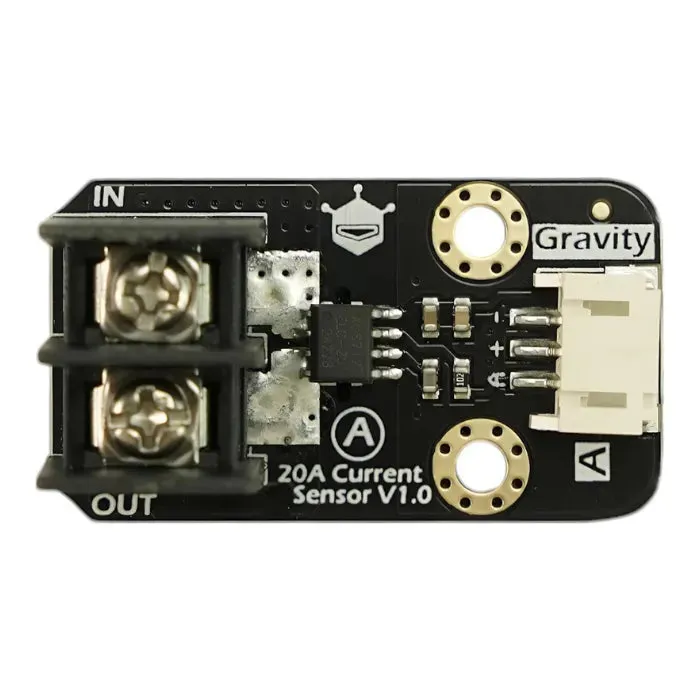 Gravity: Analogový proudový senzor 20A pro Arduino měření AC/DC DFRobot