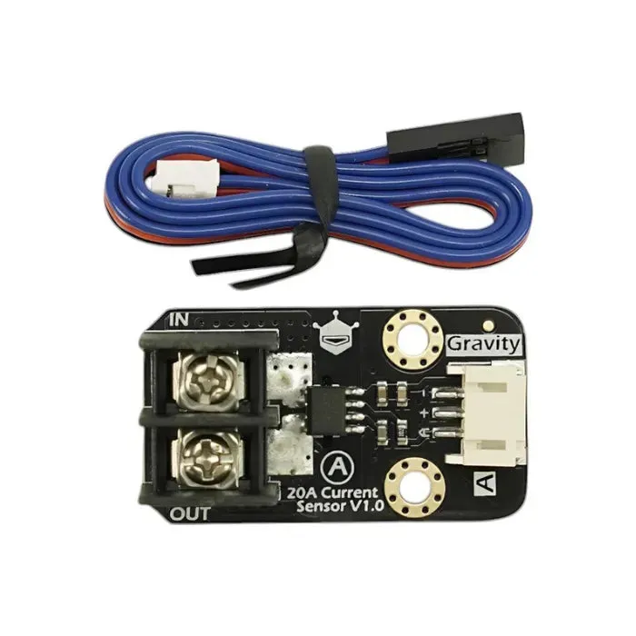 Gravity: Analogový proudový senzor 20A pro Arduino měření AC/DC DFRobot