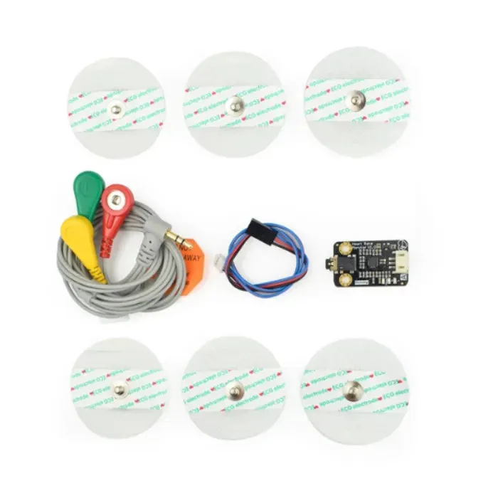 Gravity: ECG senzor srdečního tepu pro Arduino ESP32 DFRobot