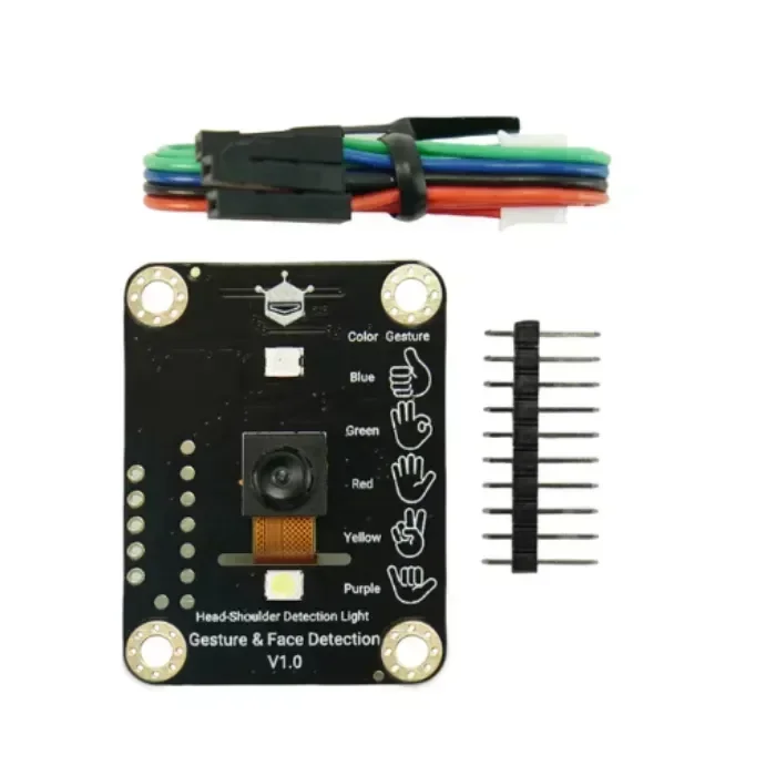 Gravity Edge AI senzor gest pro Arduino ESP32 | 10 tváří DFRobot