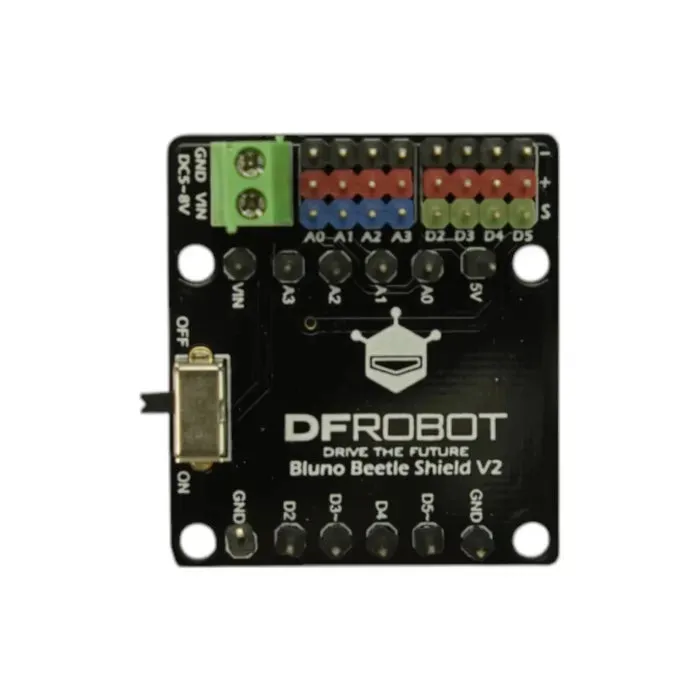 Gravity: IO rozšiřující shield pro Bluno Beetle - kompatibilní s Arduino DFRobot