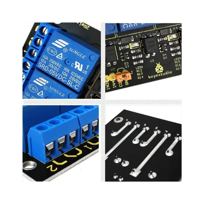 KeyeStudio 4kanálový 5V reléový modul