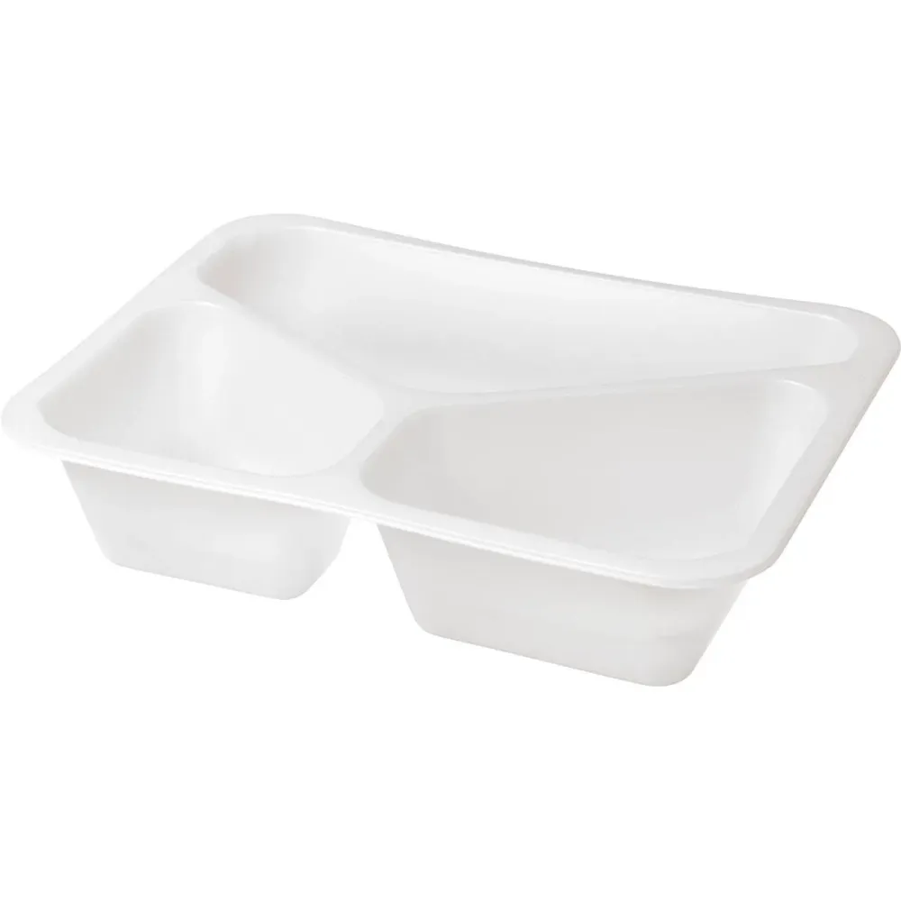 Seal shell Caterline Bioplastic 3 White Bioplastic 227x178x50 | Pack (216 pieces)