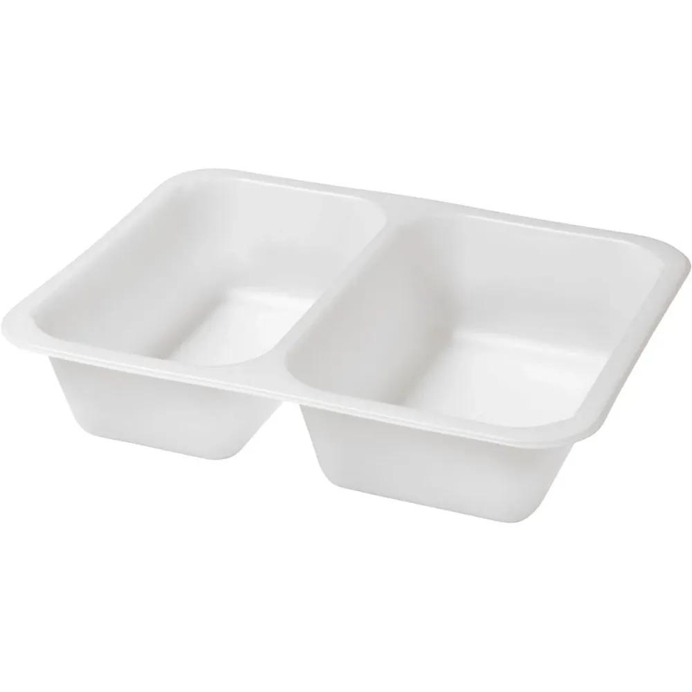 Seal shell Caterline Bioplastic 2 White Bioplastic 227x178x50 | Pack (216 pieces)