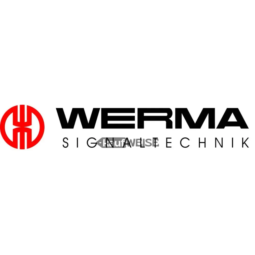 WERMA xenonové zábleskové světlo 222.300.68 | Oranžová 24V AC/DC | Instalace IP65