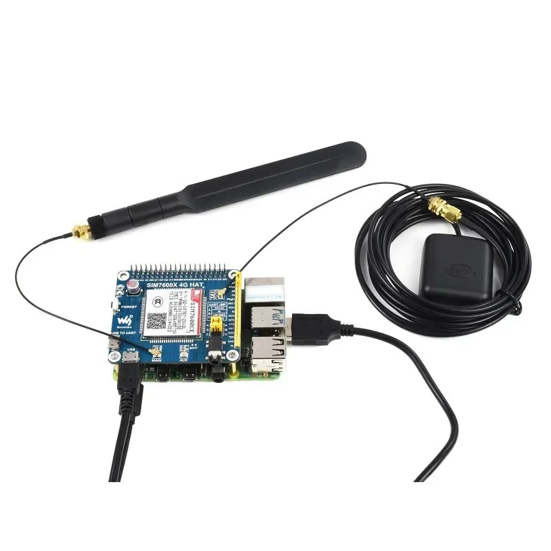 Waveshare SIM7600CE 4G HAT pro Raspberry Pi LTE Cat-4 Podpora 4G/3G/2G
