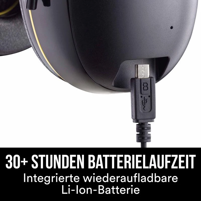 Auslaufartikel: 3M™ WorkTunes™ Connect Kapselgehörschutz 90543E, Bluetooth®, SNR-Wert 31 dB, Schwarz | Packung (1 Stück)
