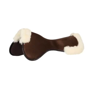 Mezzo sottosella Close Contact memory foam con schaffell Brown/Natural Taglia unica
