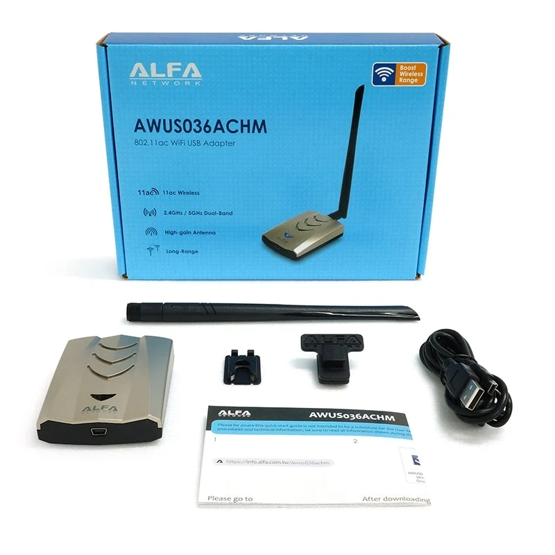 Alfa AWUS036ACHM Wi-Fi adaptér