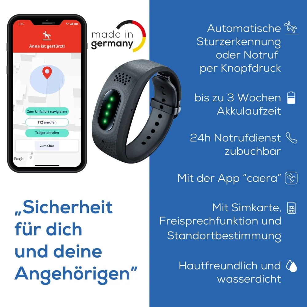 Auslaufartikel: Beurer Notfallarmband EC 70 SafePlus | Packung (1 Stück)