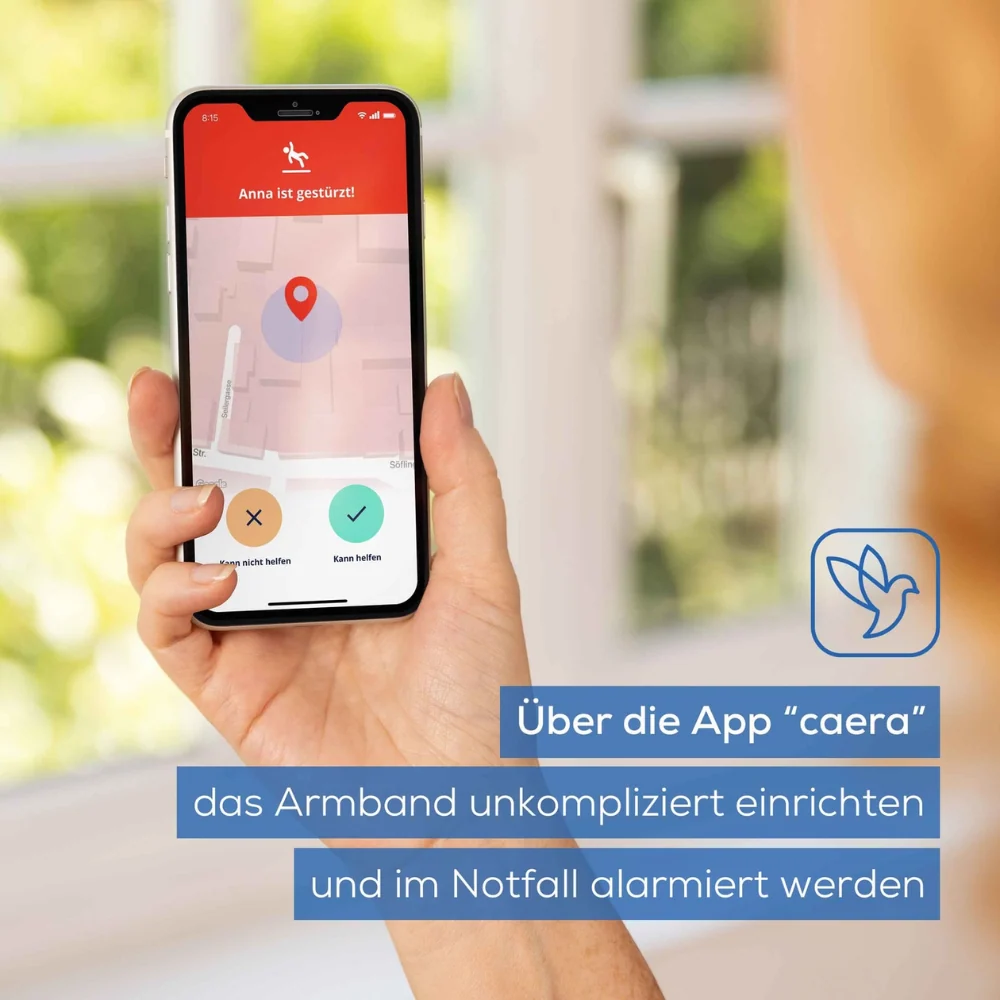 Auslaufartikel: Beurer Notfallarmband EC 70 SafePlus | Packung (1 Stück)